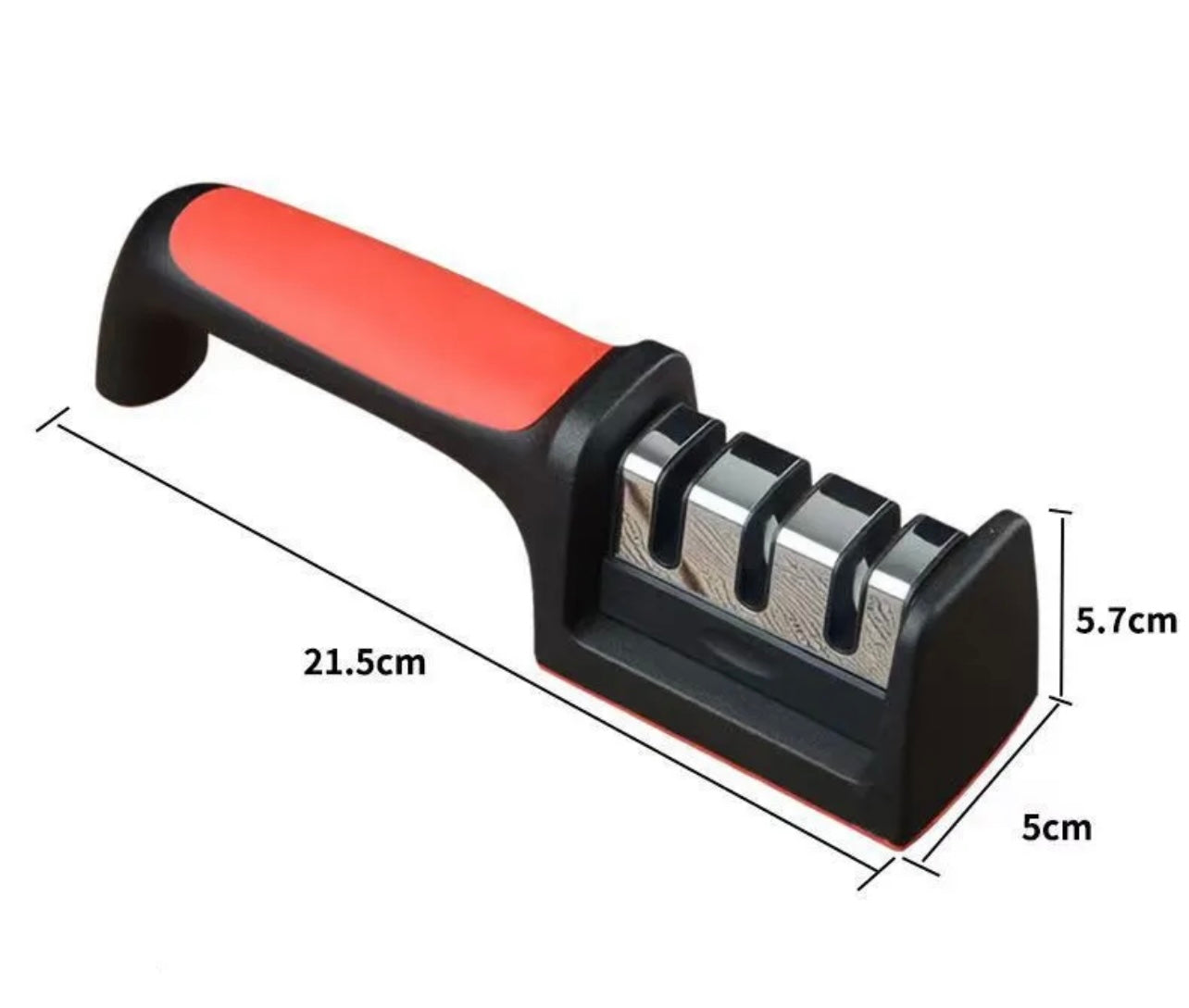 All-in-One Kitchen Blade Sharpener – 4-Stage Knife & Scissor Sharpening Tool