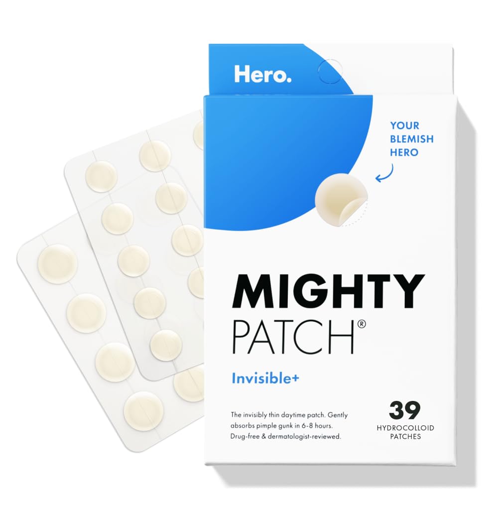 Mighty Patch - Invisible Pimple Patch (39 Ct) Acne Spot Treatment