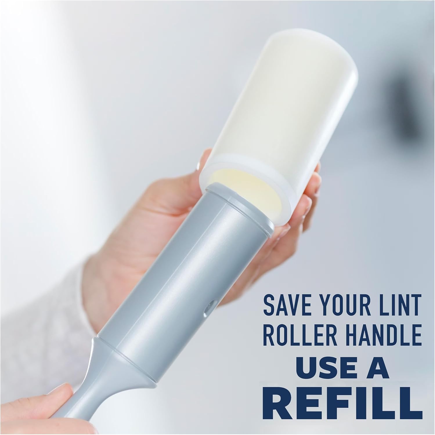 Scotch-Brite Everyday Clean Lint Roller, Lint Roller for Pet Hair, Clothing, Furniture and More, 3 Lint Rollers, 100 Sheets/Roller, 300 Sheets Total, Lint Remover for Clothes, Pet Hair Removal